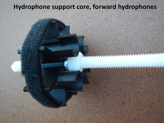 RMHB Radial-mount hydrophone bracket for autonomous towed hydrophone array