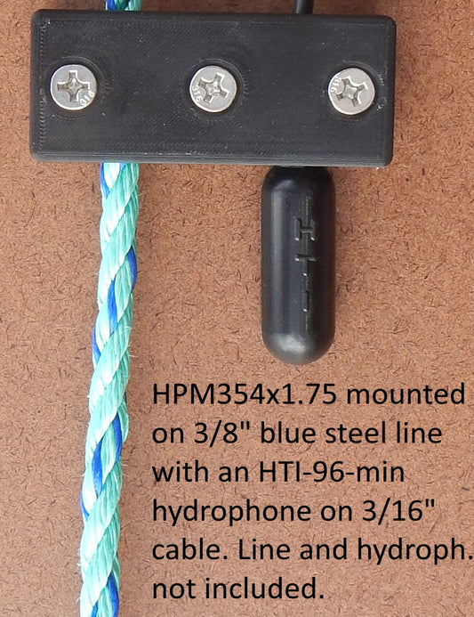 HPM354x1.75- Hydrophone mount for vertical line array