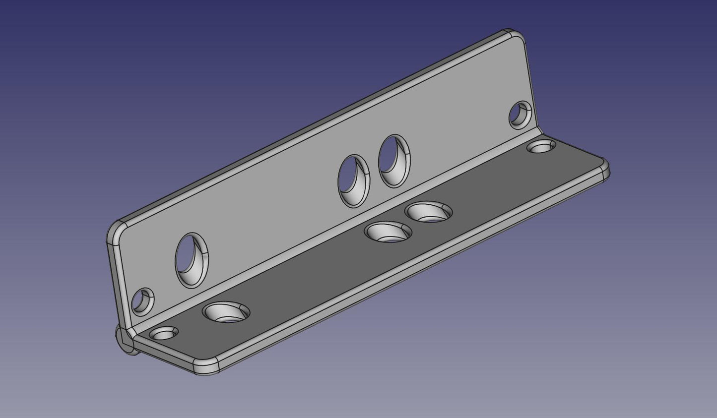 3-D Mechanical drawing of holder for Soundtrap ST300 and 400 series recorders.
